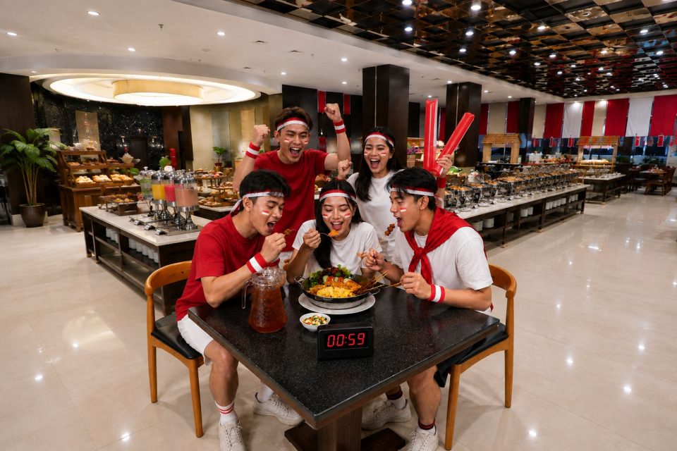 Atria Hotel Magelang kembali menghadirkan inovasi di bidang kuliner dengan menggelar Lomba Makan Nasi Goreng Bangsawan